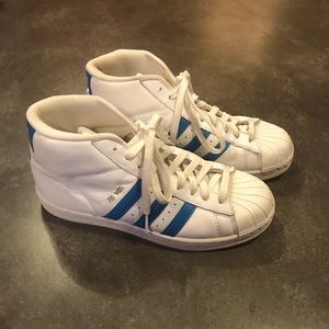 Adidas Superstar Pro Model high top sneakers